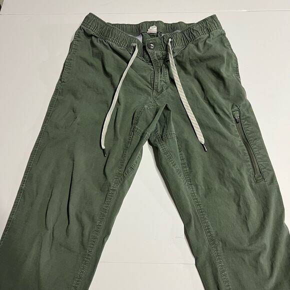 Vuori Ripstop Pants Women's Size Medium Green Stretch Cotton Hiking Travel0 - Picture 3 of 10